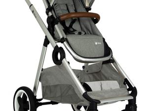 qtus DuetPro Kinderwagen NEW licht grijs